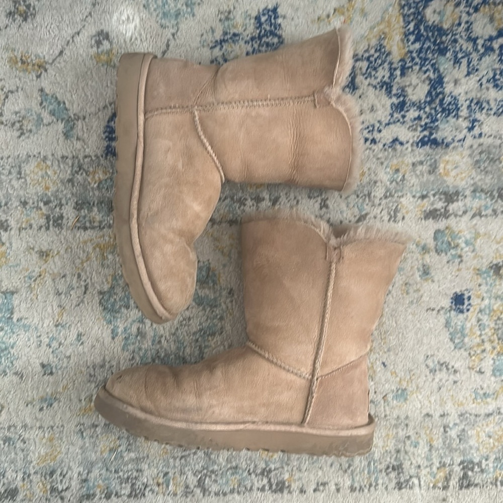 Ugg Bailey Button Boots In Camel - image 7